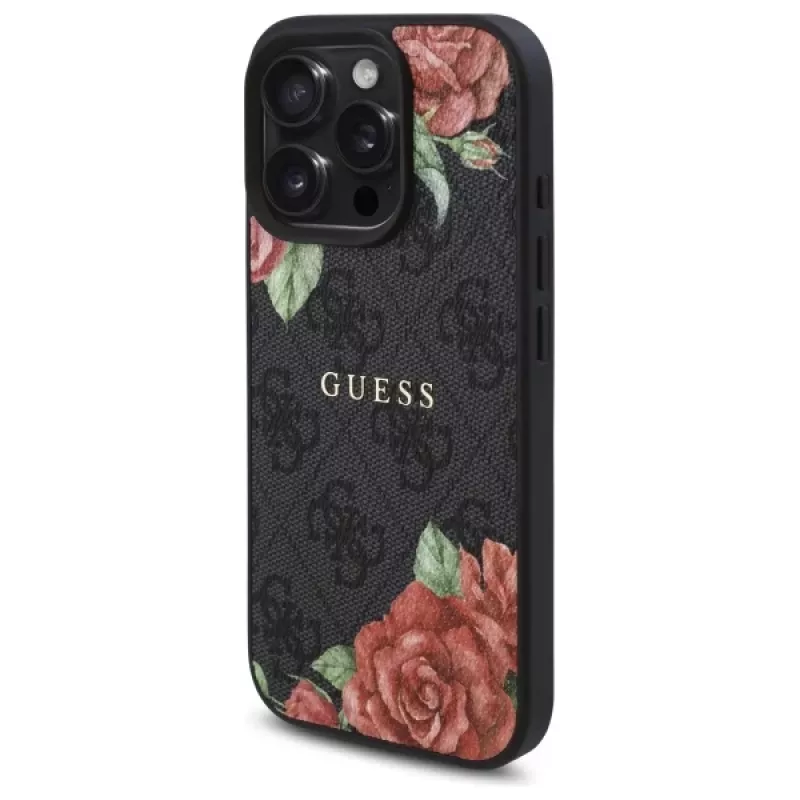 Guess GUHMP16LP4ROPEMCK funda rígida para Apple iPhone 16 Pro, 6,3