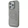 Karl Lagerfeld IML Rhinestones Karl Head Funda para iPhone 16 Pro Max (negro)