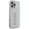 Karl Lagerfeld IML Rhinestones Logo Funda para iPhone 16 Pro, transparente