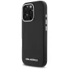 Karl Lagerfeld Saffiano Full Wrapped Elongated Metal Logo Funda MagSafe para iPhone 16 Pro negra