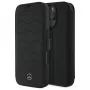 Mercedes-Benz MEBKP16X23RWRSK Funda tipo libro Leder Waves para iPhone 16 Pro Max 6,9