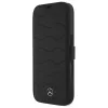 Mercedes-Benz MEBKP16X23RWRSK Funda tipo libro Leder Waves para iPhone 16 Pro Max 6,9