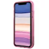 Karl Lagerfeld KLHCN61LNKHCP Funda rígida para iPhone 11/XR, rosa, Glitter Karl Head