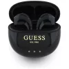 Guess Auriculares TWS Glossy Effect EggShape Printed Classic Logo negros
