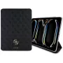 Guess GUFC13PM24PS4SGK Funda folio magnética 4G Big Logo para iPad Pro 13 M4 2024 / M5 2025 negra