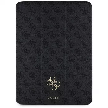 Guess GUFC13PM24PS4SGK Funda folio magnética 4G Big Logo para iPad Pro 13 M4 2024 / M5 2025 negra