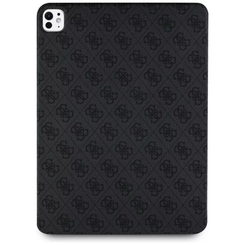 Guess GUFC13PM24PS4SGK Funda folio magnética 4G Big Logo para iPad Pro 13 M4 2024 / M5 2025 negra