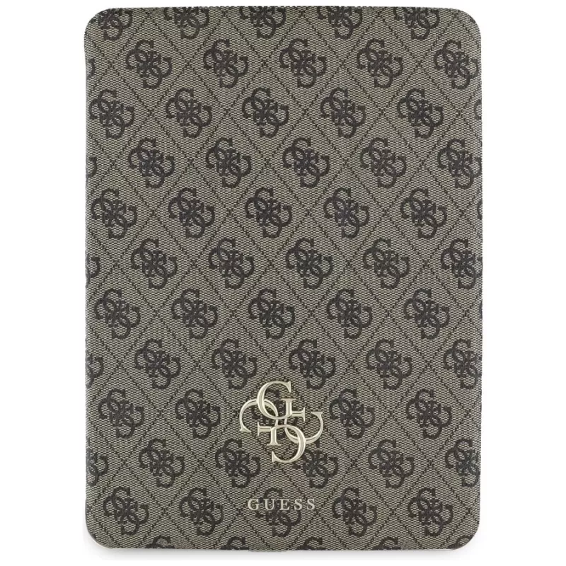 Guess GUFC11PM24PS4SGW Funda folio magnética 4G Big Logo para iPad Pro 11 M4 2024 / M5 2025 marrón