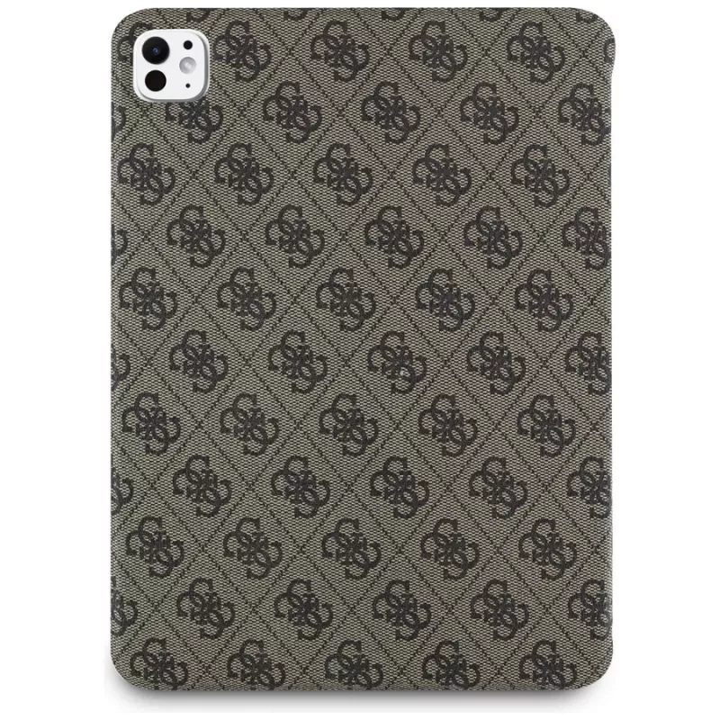 Guess GUFC11PM24PS4SGW Funda folio magnética 4G Big Logo para iPad Pro 11 M4 2024 / M5 2025 marrón