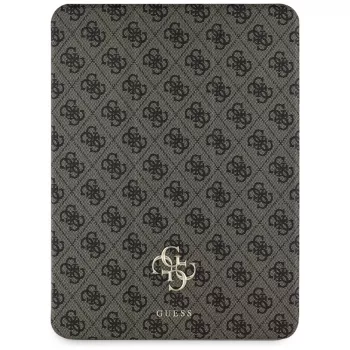 Guess GUFC13PM24PS4SGW Funda folio magnética 4G Big Logo para iPad Pro 13 M4 2024 / M5 2025 marrón