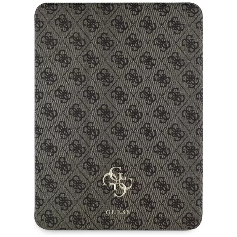Guess GUFC13PM24PS4SGW Funda folio magnética 4G Big Logo para iPad Pro 13 M4 2024 / M5 2025 marrón