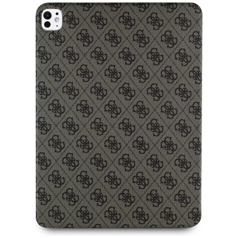 Guess GUFC13PM24PS4SGW Funda folio magnética 4G Big Logo para iPad Pro 13 M4 2024 / M5 2025 marrón