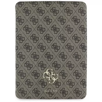 Guess GUFC11RM24PS4SGW Funda folio magnética 4G Big Logo para iPad Air 11 M2 2024 / M3 2025 / M4 2026 marrón