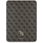 Guess GUFC13RM24PS4SGW Funda folio magnética 4G Big Logo para iPad Air 13 M2 2024 / M3 2025 / M4 2026 marrón
