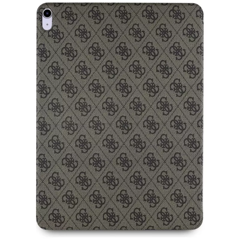 Guess GUFC13RM24PS4SGW Funda folio magnética 4G Big Logo para iPad Air 13 M2 2024 / M3 2025 / M4 2026 marrón