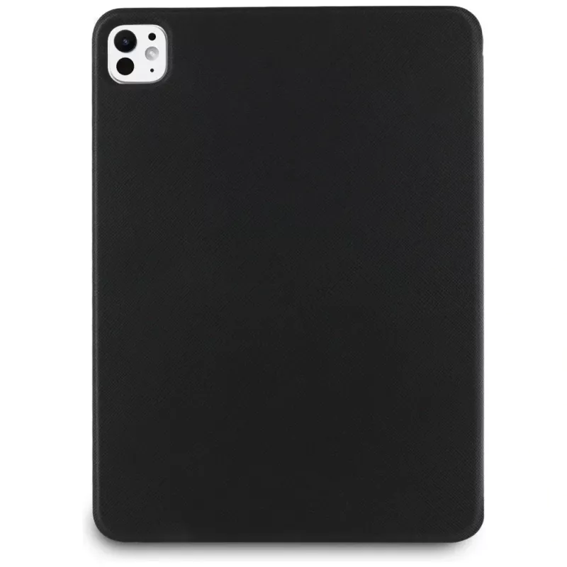 Karl Lagerfeld KLFC11PM24SAKCK Funda tipo libro magnética negra Saffiano Karl & Choupette para iPad Pro 11 M4 2024 / M5 2025