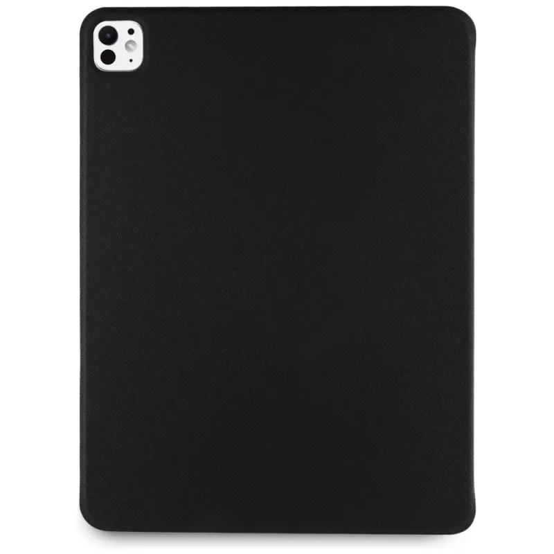 Karl Lagerfeld KLFC13PM24SAKCK funda tipo libro para iPad Pro 13 M4 2024 / M5 2025, negra, Saffiano, magnética, Karl & Choupette
