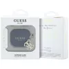 Guess Funda de silicona 4G Charm para AirPods 4 - negra