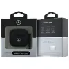 Mercedes-Benz MEA4CSLBK Funda AirPods 4 Negro Piel Logo Metal