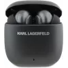 KARL LAGERFELD Auriculares TWS Metal Printed Logo con ANC/ENC - Negro