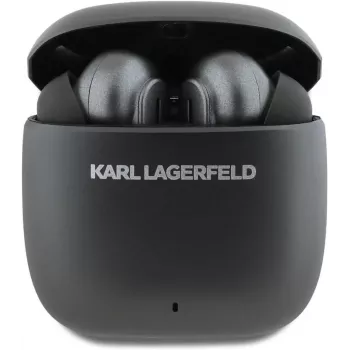 KARL LAGERFELD Auriculares TWS Metal Printed Logo con ANC/ENC - Negro