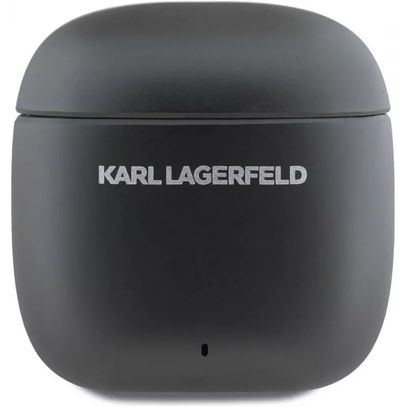 KARL LAGERFELD Auriculares TWS Metal Printed Logo con ANC/ENC - Negro