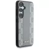 DKNY Funda MagSafe Piel Checkered Pattern para Samsung Galaxy S25 - Taupe