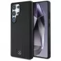 MERCEDES-BENZ Funda Mercedes Leather Debossed Lines MagSafe para Samsung Galaxy S25 Ultra Negro
