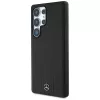 MERCEDES-BENZ Funda Mercedes Leather Debossed Lines MagSafe para Samsung Galaxy S25 Ultra Negro