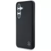 MERCEDES-BENZ Funda Mercedes Leather Horizontal Debossed Curves MagSafe para Samsung Galaxy S25 Negro
