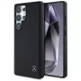 MERCEDES-BENZ Funda Mercedes Leather Horizontal Debossed Curves MagSafe para Samsung Galaxy S25 Ultra Negro