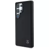 MERCEDES-BENZ Funda Mercedes Leather Horizontal Debossed Curves MagSafe para Samsung Galaxy S25 Ultra Negro