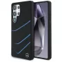 MERCEDES-BENZ Funda MagSafe Silicone Contrasted Curves para Samsung Galaxy S25 Ultra Negro