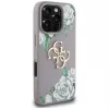 Guess Grained Roses Big 4G Logo funda para Apple iPhone 16 Pro Max - lila