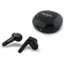 Guess Flat Classic Logo Electroplated auriculares TWS con estuche de carga (negro)