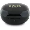 Guess Flat Classic Logo Electroplated auriculares TWS con estuche de carga (negro)