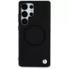 BMW Funda MagSafe de piel semitexturizada para Samsung Galaxy S25 Ultra Negro