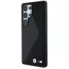 BMW Funda MagSafe de piel Oversized Stripes para Samsung Galaxy S25 Ultra Negro