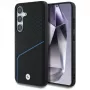 BMW Funda MagSafe de piel TEXTURED y lisa para Samsung Galaxy S25 Negro