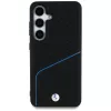 BMW Funda MagSafe de piel TEXTURED y lisa para Samsung Galaxy S25 Negro