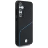 BMW Funda MagSafe de piel TEXTURED y lisa para Samsung Galaxy S25 Negro