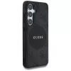 Guess 4G Round Patch Classic Logo Funda MagSafe para Samsung Galaxy S25+ (Negro)