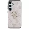 Guess Big 4G Logo Classic Logo Funda para Samsung Galaxy S25+ (Rosa)