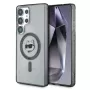 Karl Lagerfeld Button Choupette Head Printed Logo Funda MagSafe para Samsung Galaxy S25 Ultra, Negro