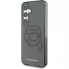 Karl Lagerfeld Funda Rhinestones Karl Head Logo para Samsung Galaxy S25 (negro)