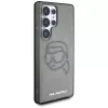 Karl Lagerfeld Funda Rhinestones Karl Head Logo para Samsung Galaxy S25 Ultra, negro