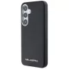 Karl Lagerfeld Funda MagSafe Saffiano FullWrapped Elongated Metal Logo para Samsung Galaxy S25, negro
