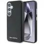KARL LAGERFELD Funda MagSafe Saffiano FullWrapped Elongated Metal Logo para Samsung Galaxy S25+, negro