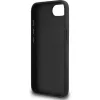 Guess Funda Fixed Glitter Big 4G para iPhone 16e (negro)