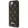 Guess Funda MagSafe Peony Script Logo para Apple iPhone 16e / 17e, negro